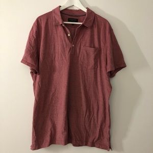 Banana republic wicking pique polo shirt top